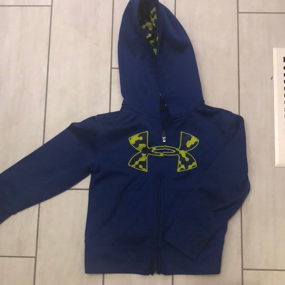 Under Armour hooded jacket.